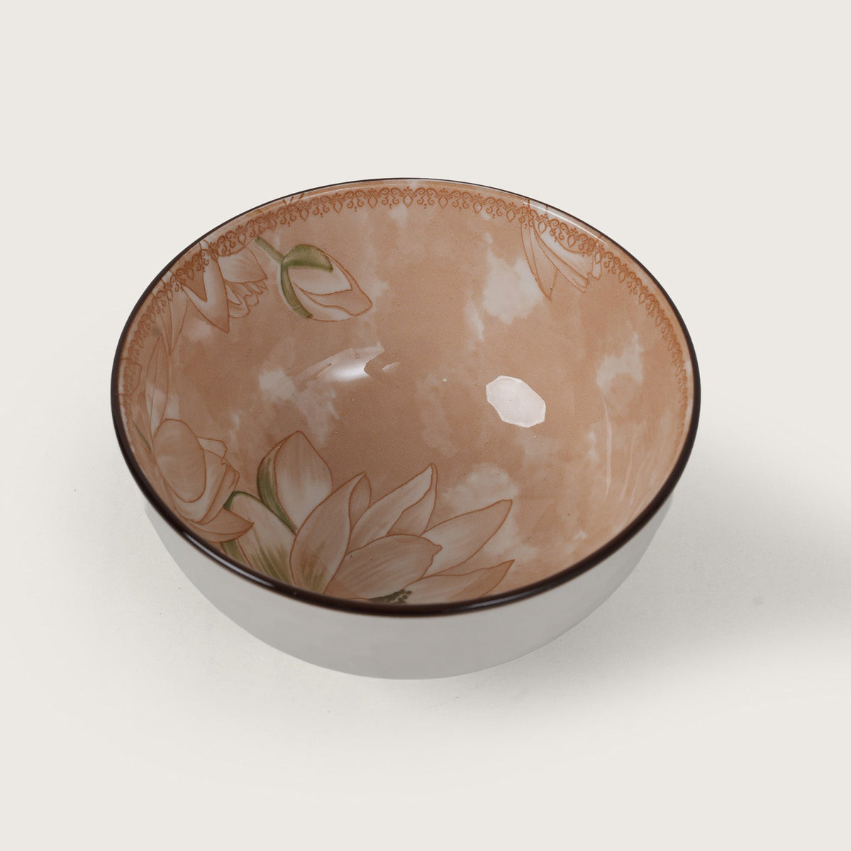 Blossom Lotus Ceramic Bowls