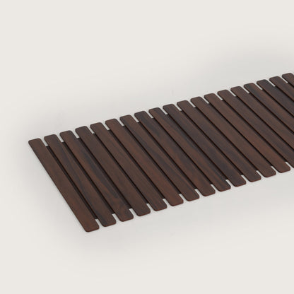 Architectural Slatted Table Runner 14X72 Inches