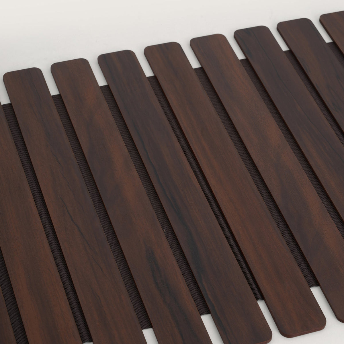 Slat Table Runner with Laser-Cut Medallions 14*36 Inches