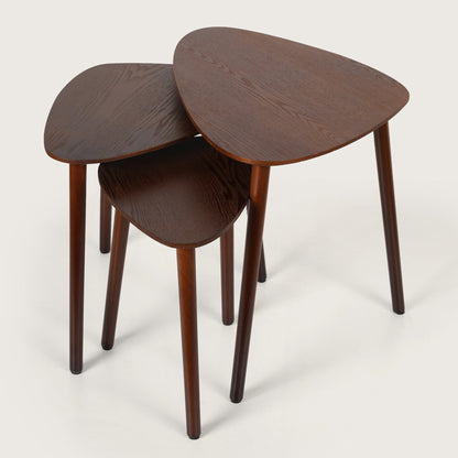 Modern Organic Shaped Nesting Table