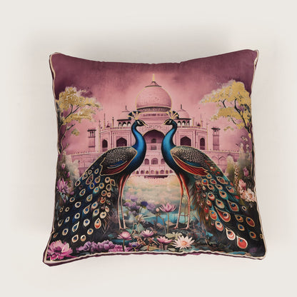 Regal Peacock Cushion Covers