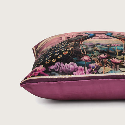 Regal Peacock Cushion Covers