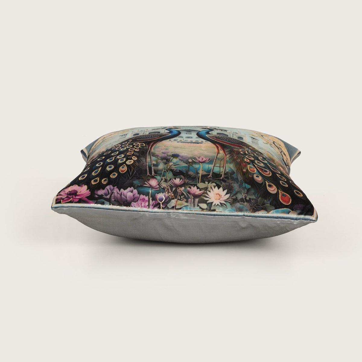 Regal Peacock Cushion Covers