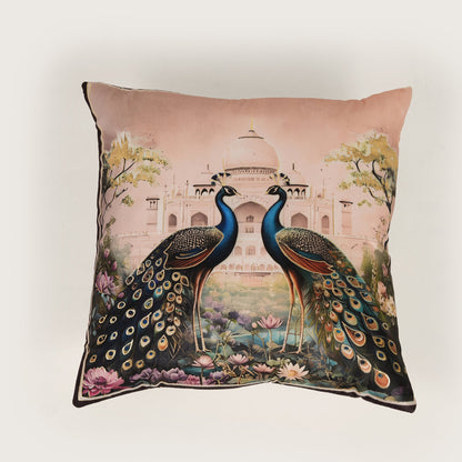 Regal Peacock Cushion Covers