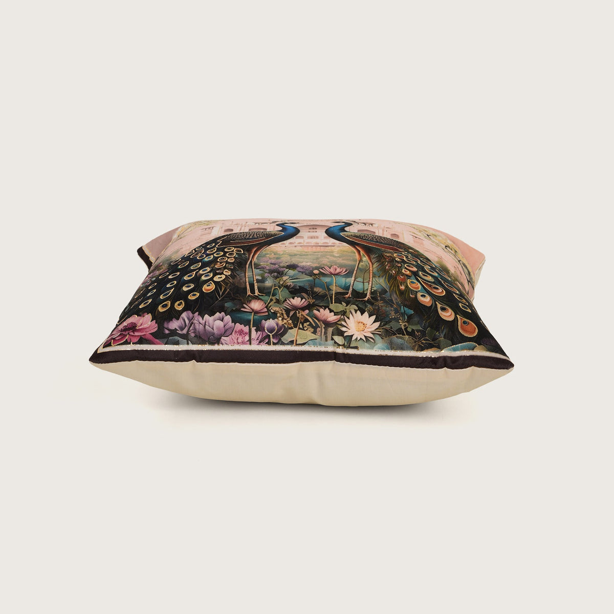 Regal Peacock Cushion Covers