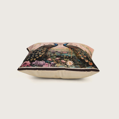Regal Peacock Cushion Covers