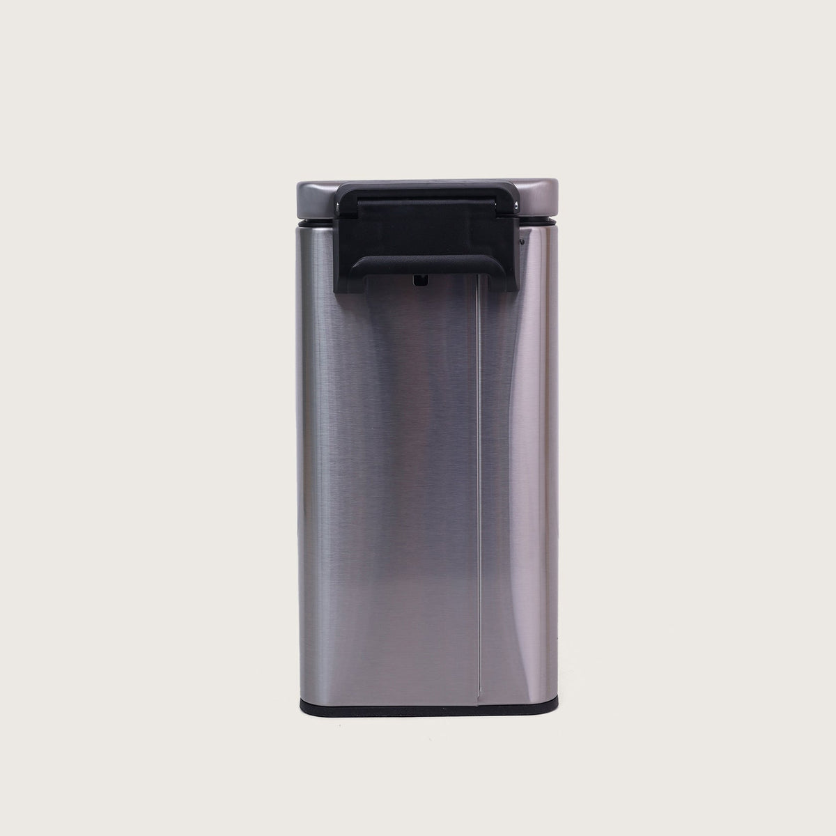 European Pedal SS Trash Can | Soft Close Dustbin | Silver