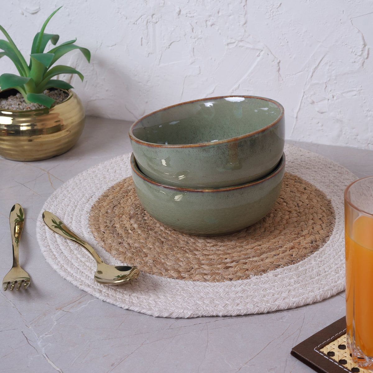 The Earth Serving Bowl-Large: Set of 2