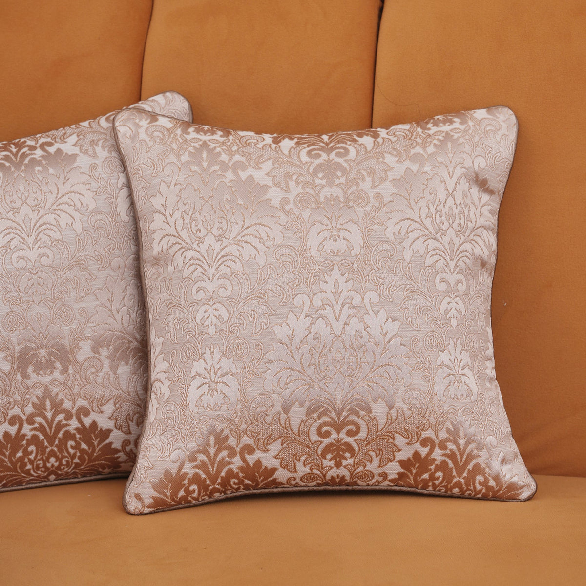 Damask Jacquard Cushion Cover 16 X 16 Inches
