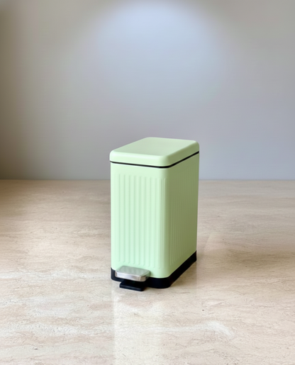Mint Rectangular Dustbin With Soft Close Lid